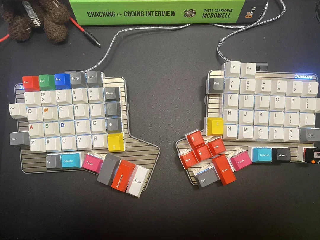 Have you ever used a split keyboard?