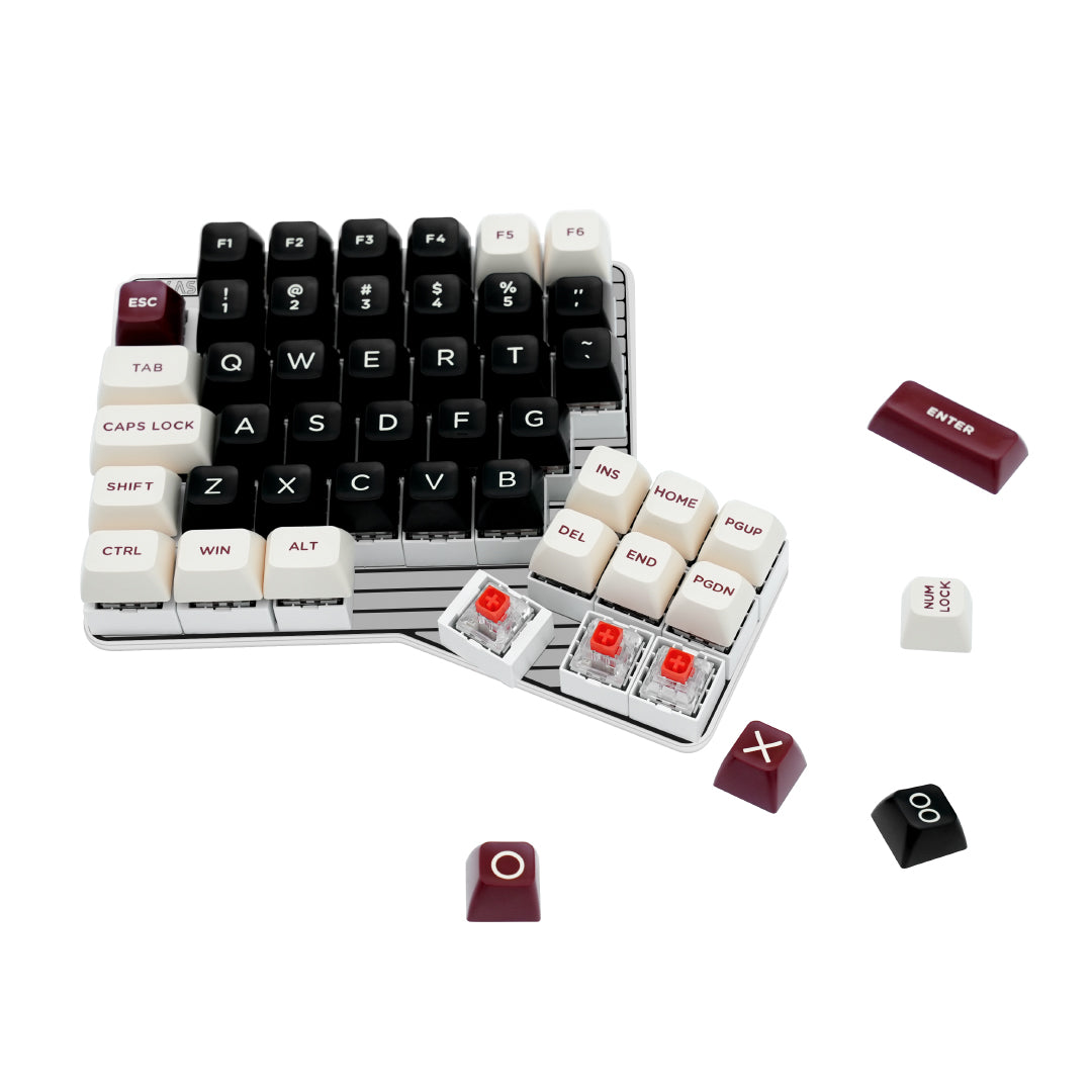 YKASEK DK6 Modular Pre-Built Mechanical Keyboard